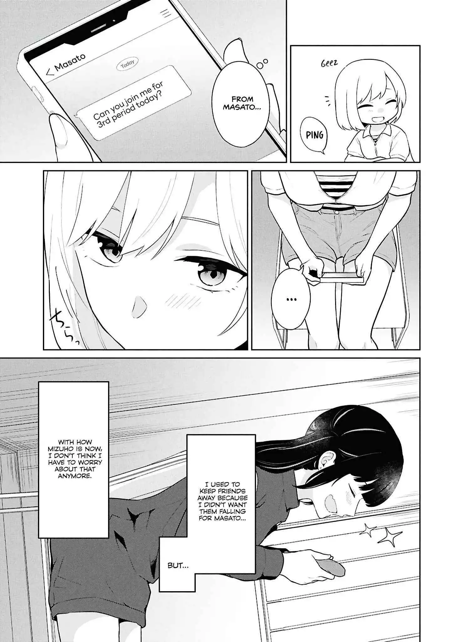 Did you think you could live normally even in a world with a 1:5 male-to-female ratio?~When deeply intense feelings of the girls are unknowingly toyed with by the an oblivious boy~ - Chapter 7 - Page 7