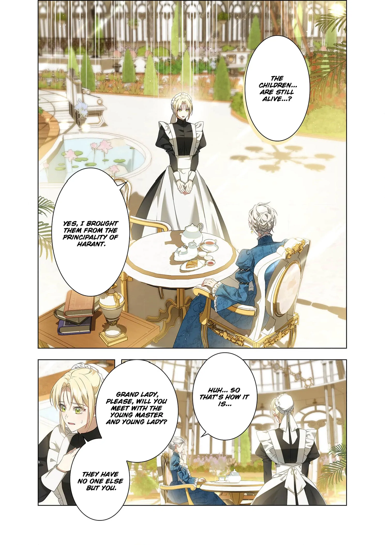From a background character to the guardian of the marquess's heir - Chapter 10 - Page 29