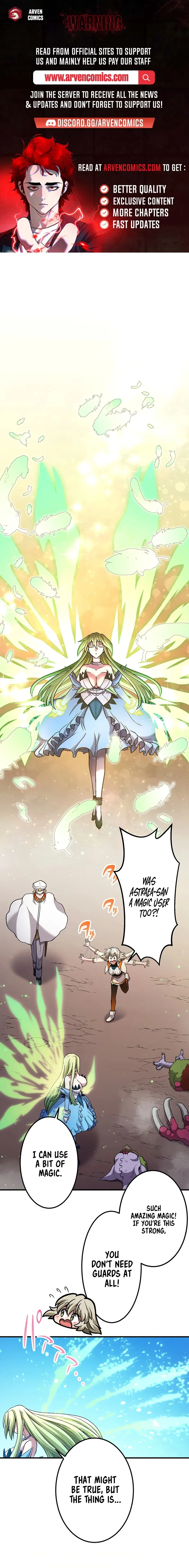 I have zero magic power, but I’m the strongest with physical magic! - Chapter 40 - Page 1