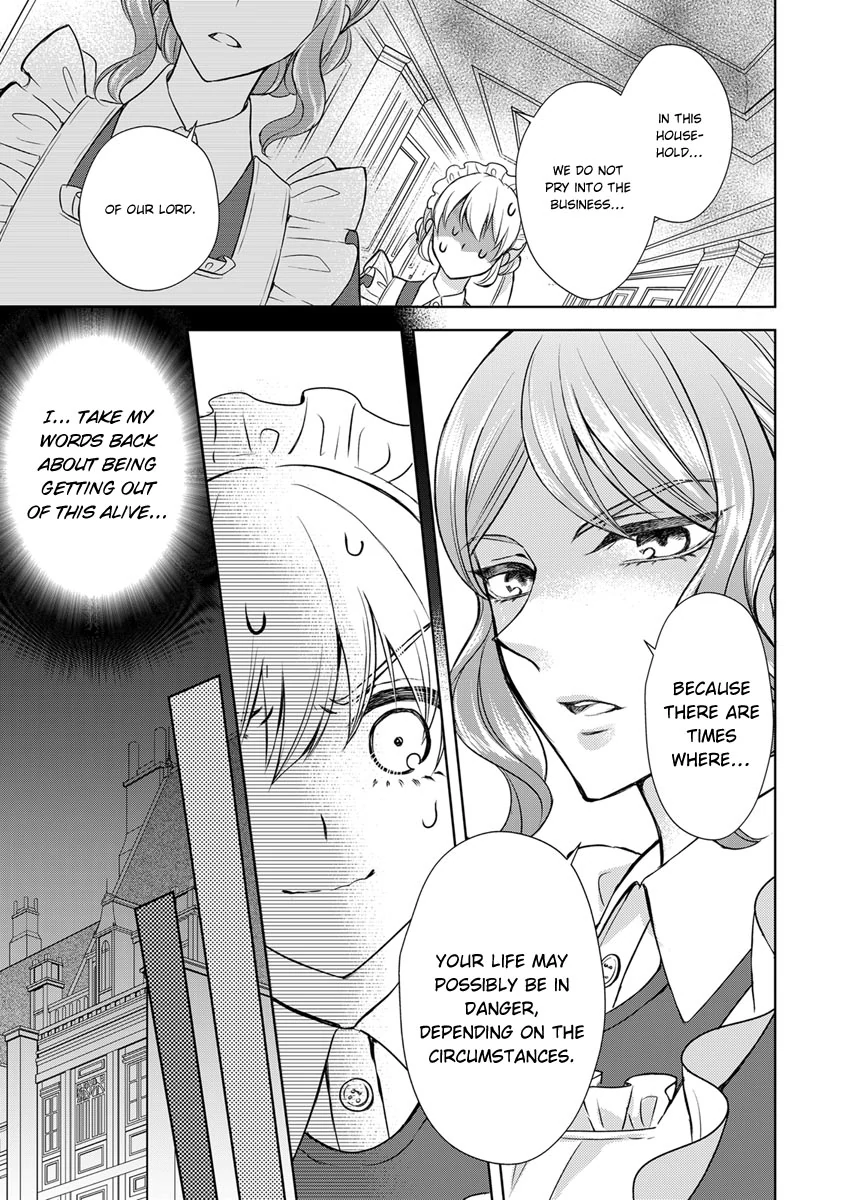 I Reincarnated as the Daughter of an Aristocrat, but Became a Maid for an Assassin Instead: And Apparently I Have a Death Flag Already - Chapter 1 - Page 17