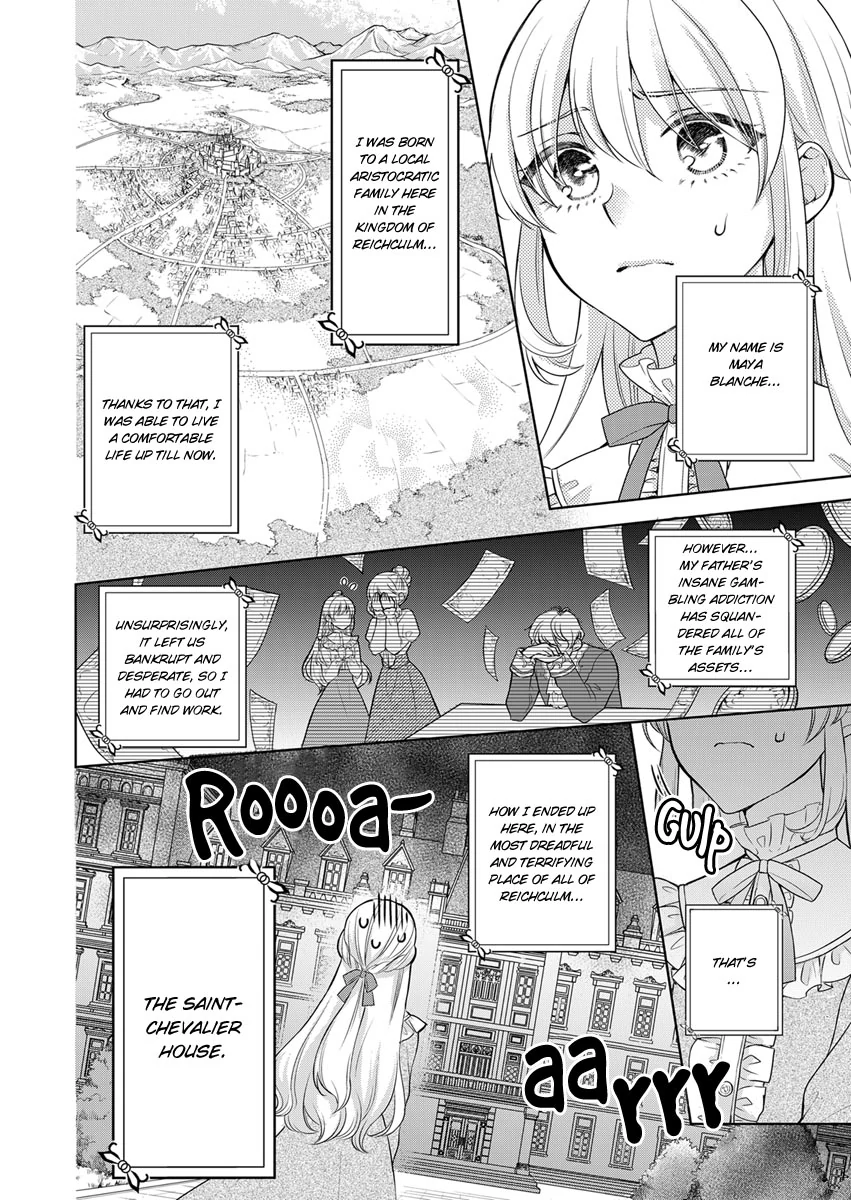I Reincarnated as the Daughter of an Aristocrat, but Became a Maid for an Assassin Instead: And Apparently I Have a Death Flag Already - Chapter 1 - Page 4