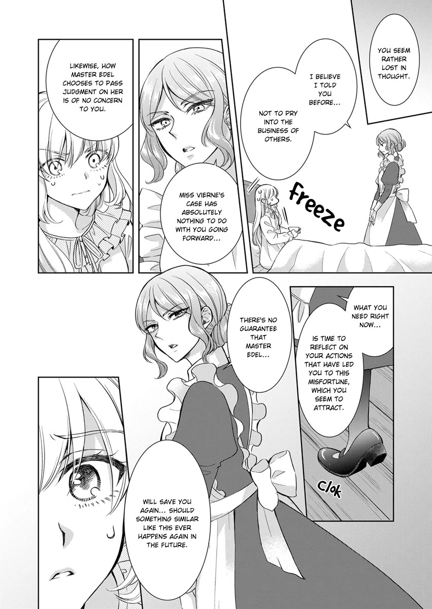 I Reincarnated as the Daughter of an Aristocrat, but Became a Maid for an Assassin Instead: And Apparently I Have a Death Flag Already - Chapter 3 - Page 12