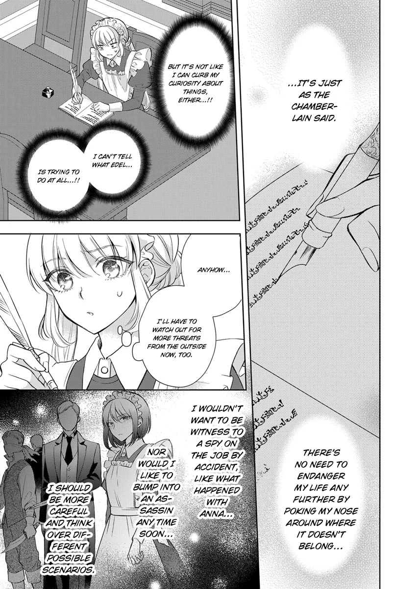 I Reincarnated as the Daughter of an Aristocrat, but Became a Maid for an Assassin Instead: And Apparently I Have a Death Flag Already - Chapter 3 - Page 13